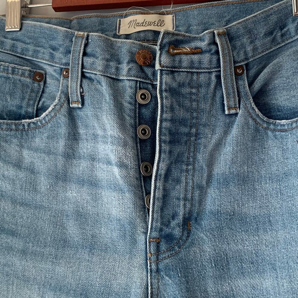 Madewell Jeans button front Boot Cut Size 26 - Picture 3 of 10